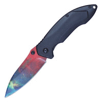 Thumbnail for Assisted Open Pocket Knife Galaxy Design