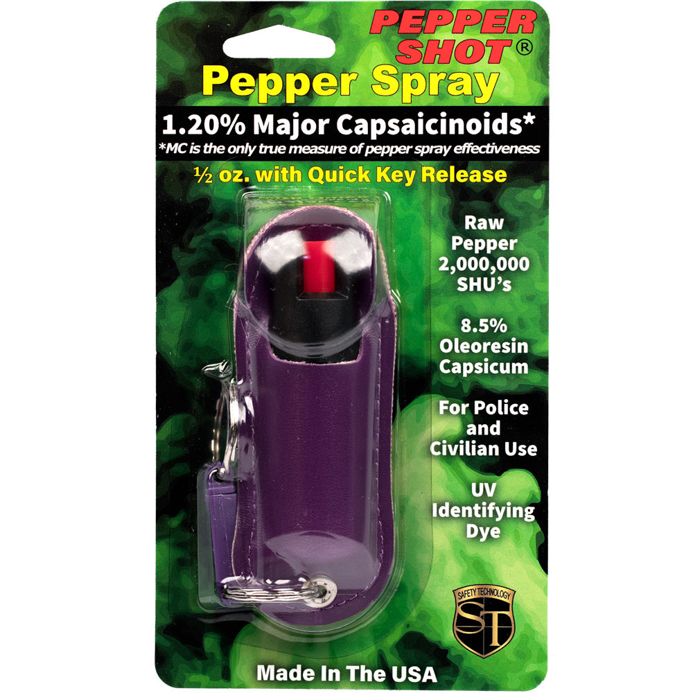 Pepper Shot 1.2% MC 1/2 Oz Halo Holster