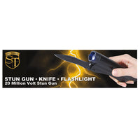 Thumbnail for 20 Million Volt Stun Knife And Flashlight