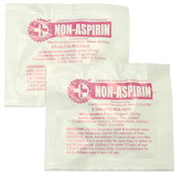 Thumbnail for 100 Non-Aspirin Packs with 2 Tablets