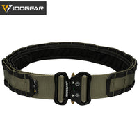 Thumbnail for Two-in-One Tactical 2 Inch MOLLE Combat Belt With Quick Release Buckle