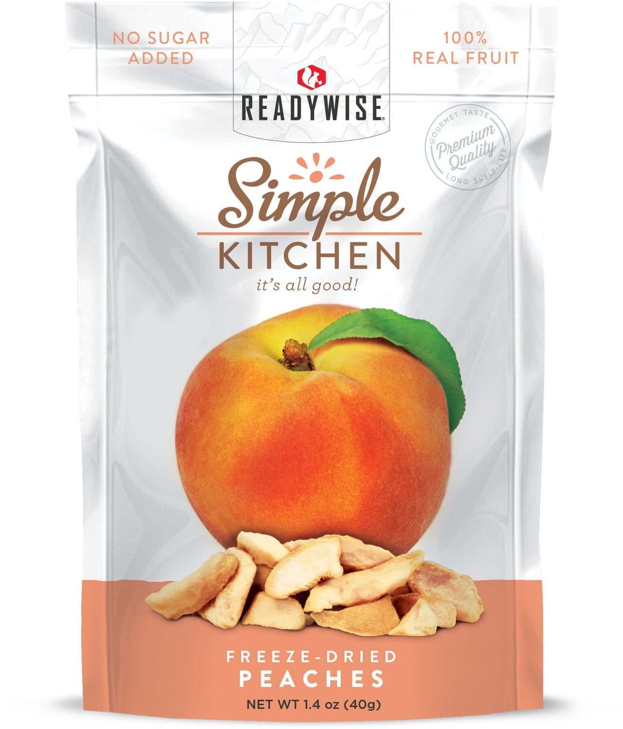 6 CT Case Simple Kitchen Peaches