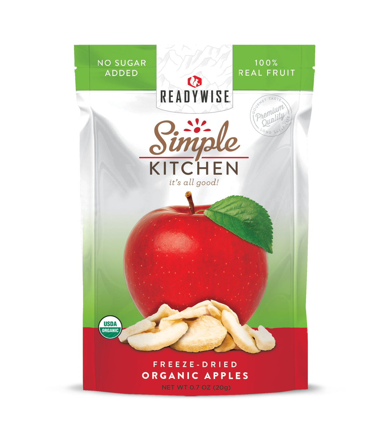 6 CT Case Simple Kitchen Organic FD Apple