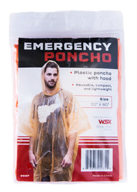 Thumbnail for Emergency Poncho with Hood